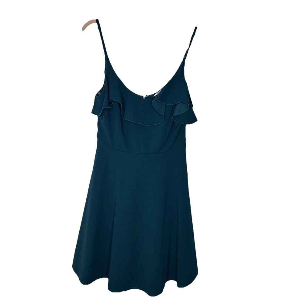 Row A Blue Dress New With Tags NWT Ruffle Flowy Spring Dress From Nordstrom